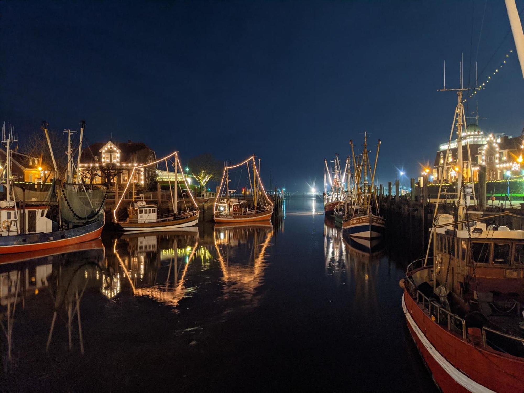 Drei-Insel-Blick Nessmersiel Luaran gambar