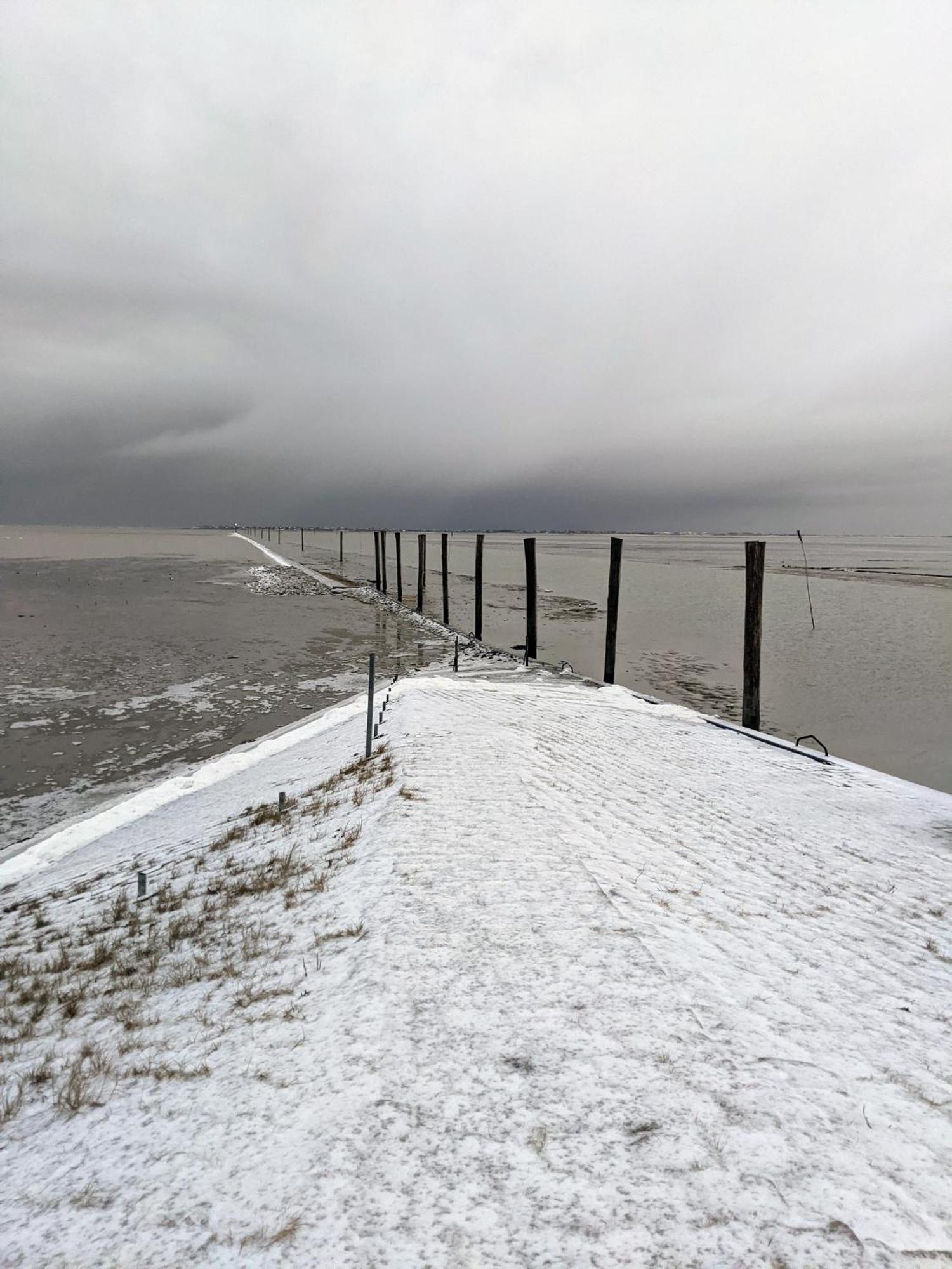 Drei-Insel-Blick Nessmersiel Luaran gambar