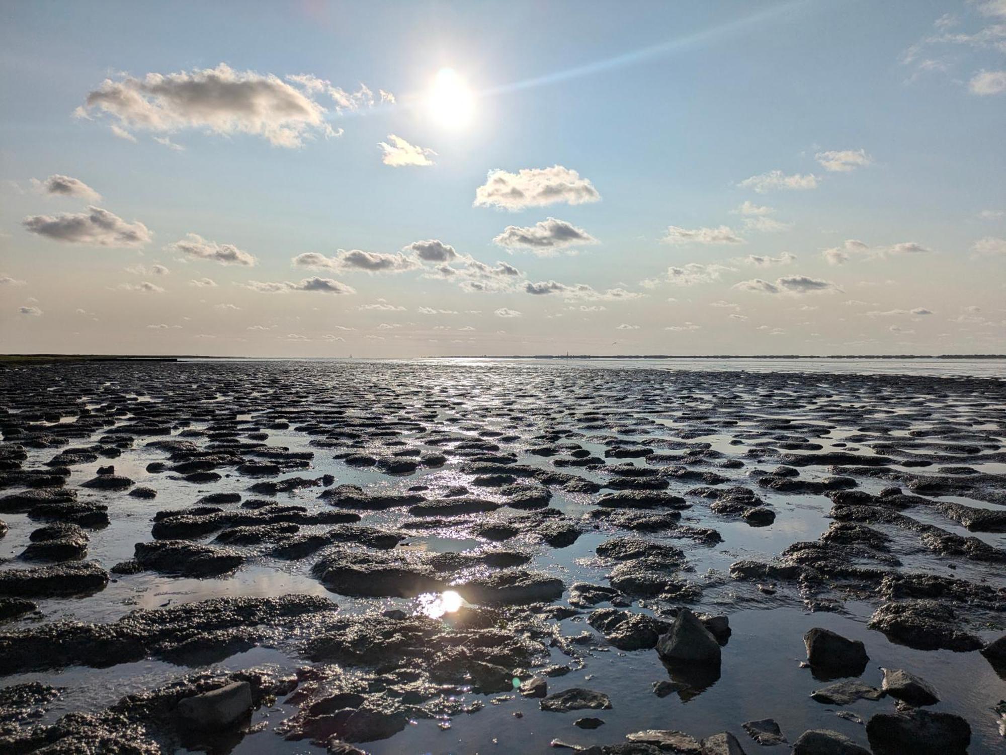 Drei-Insel-Blick Nessmersiel Luaran gambar