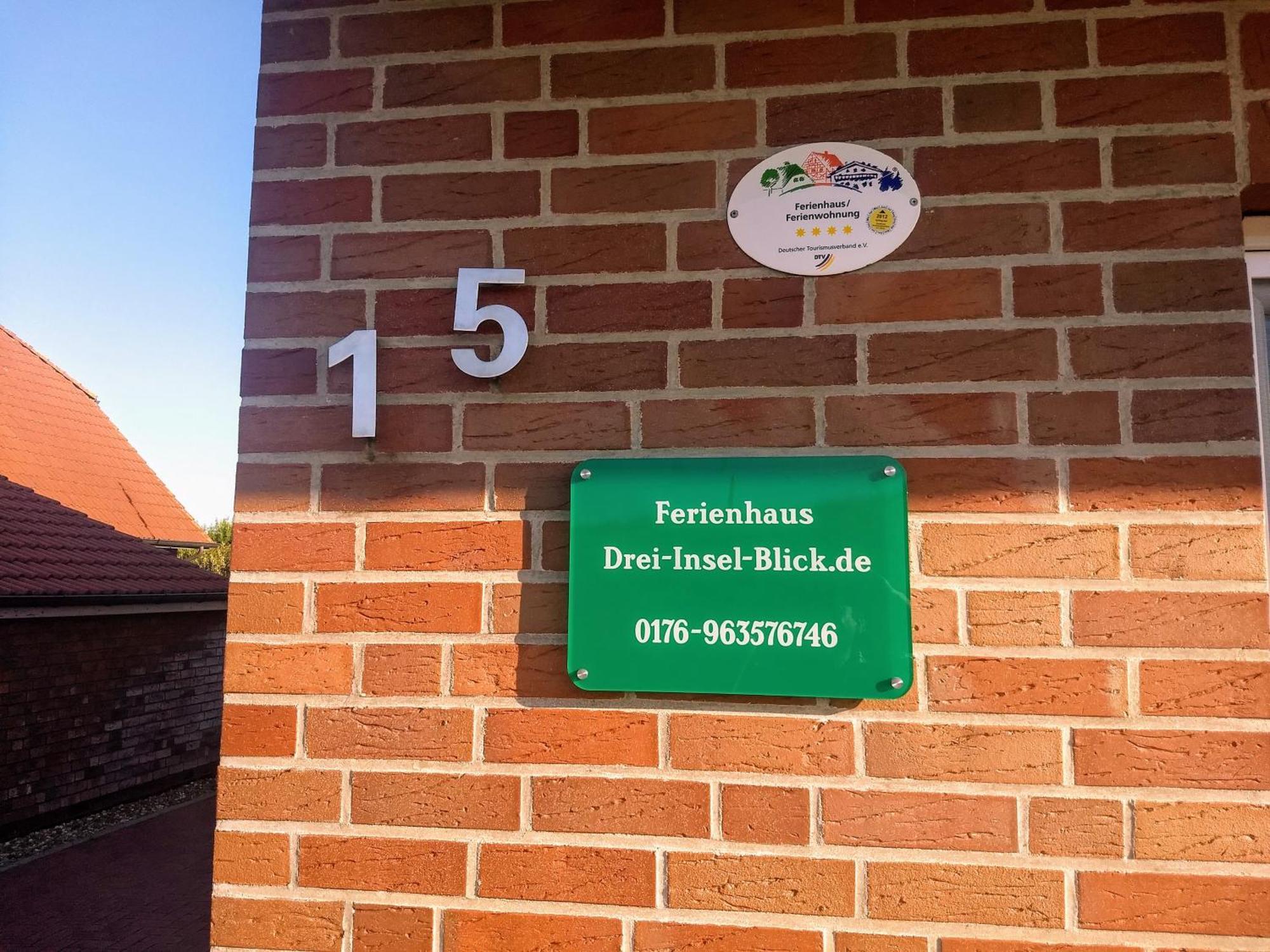 Drei-Insel-Blick Nessmersiel Luaran gambar