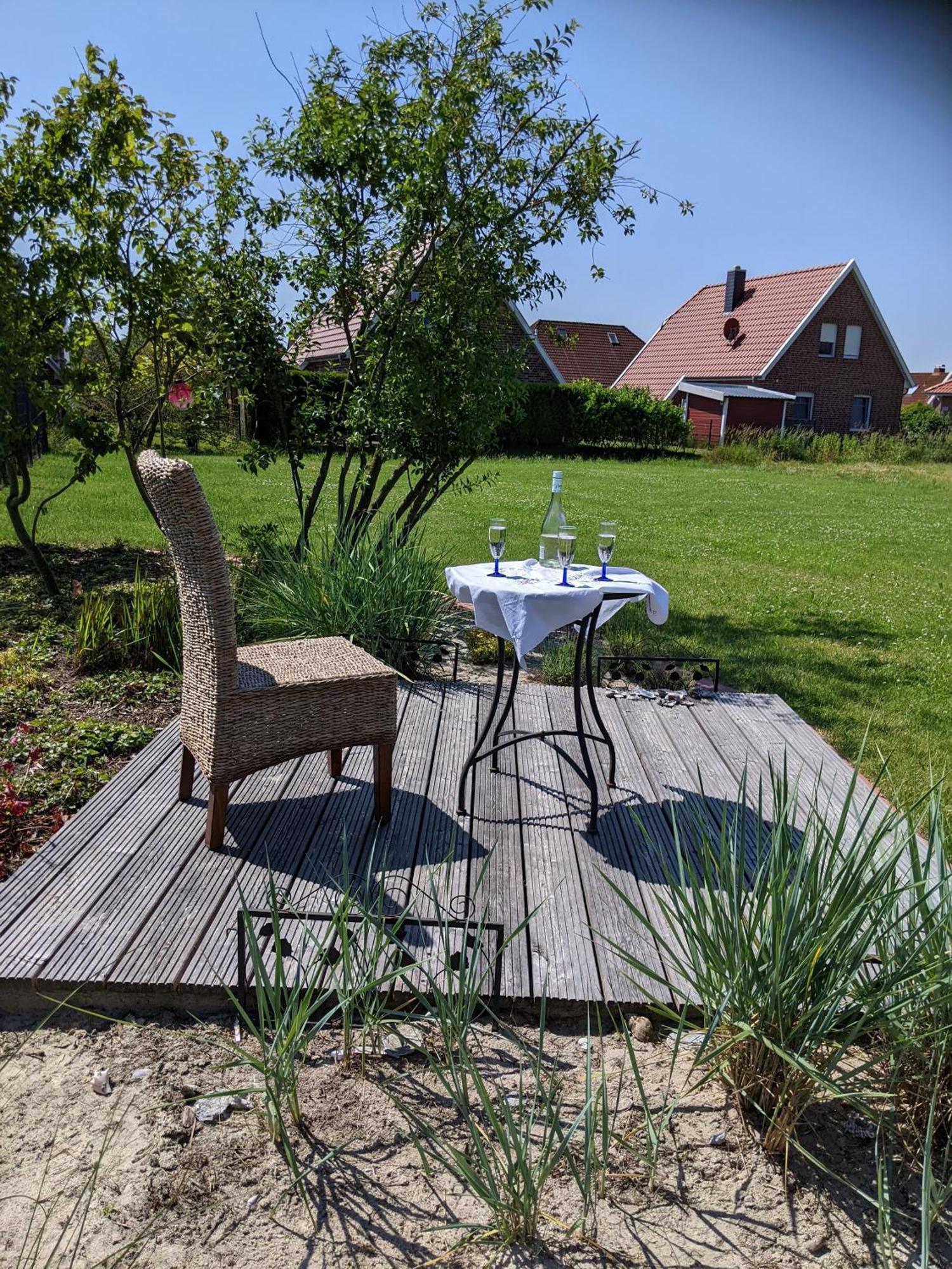 Drei-Insel-Blick Nessmersiel Luaran gambar